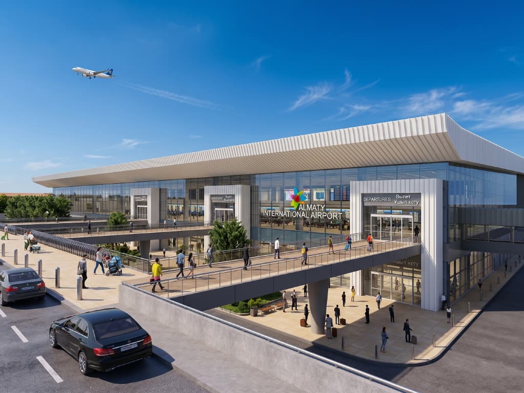 Structured Cable Network — TAV Almaty Airport, Almaty, Kazakhstan