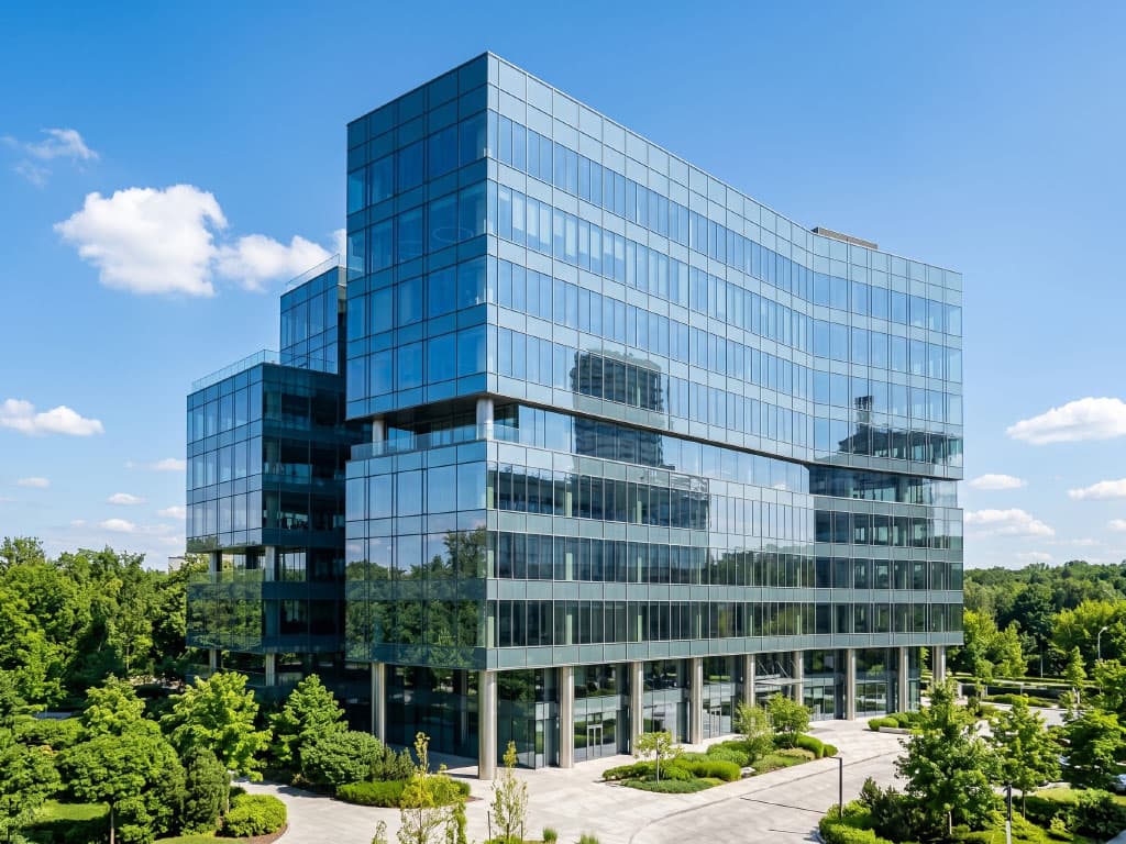 Fire Alarm — Denis Park Business Center, Almaty, Kazakhstan