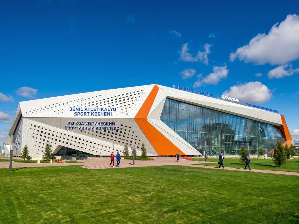 CCTV — Athletics Sports Complex, Astana, Kazakhstan