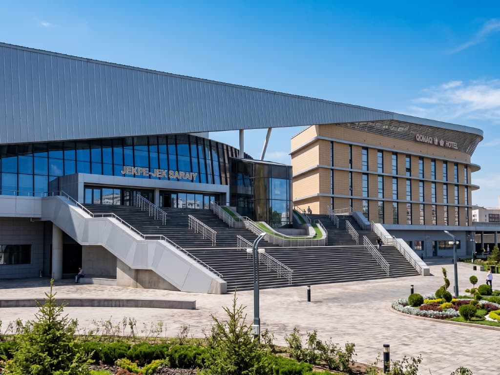 Fire Alarm — Palace of Martial Arts, Astana, Kazakhstan